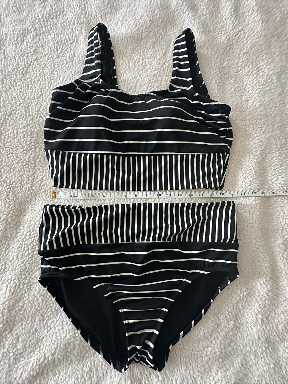 Lands End 2 Piece Bathing Suit - Picture 3 of 7